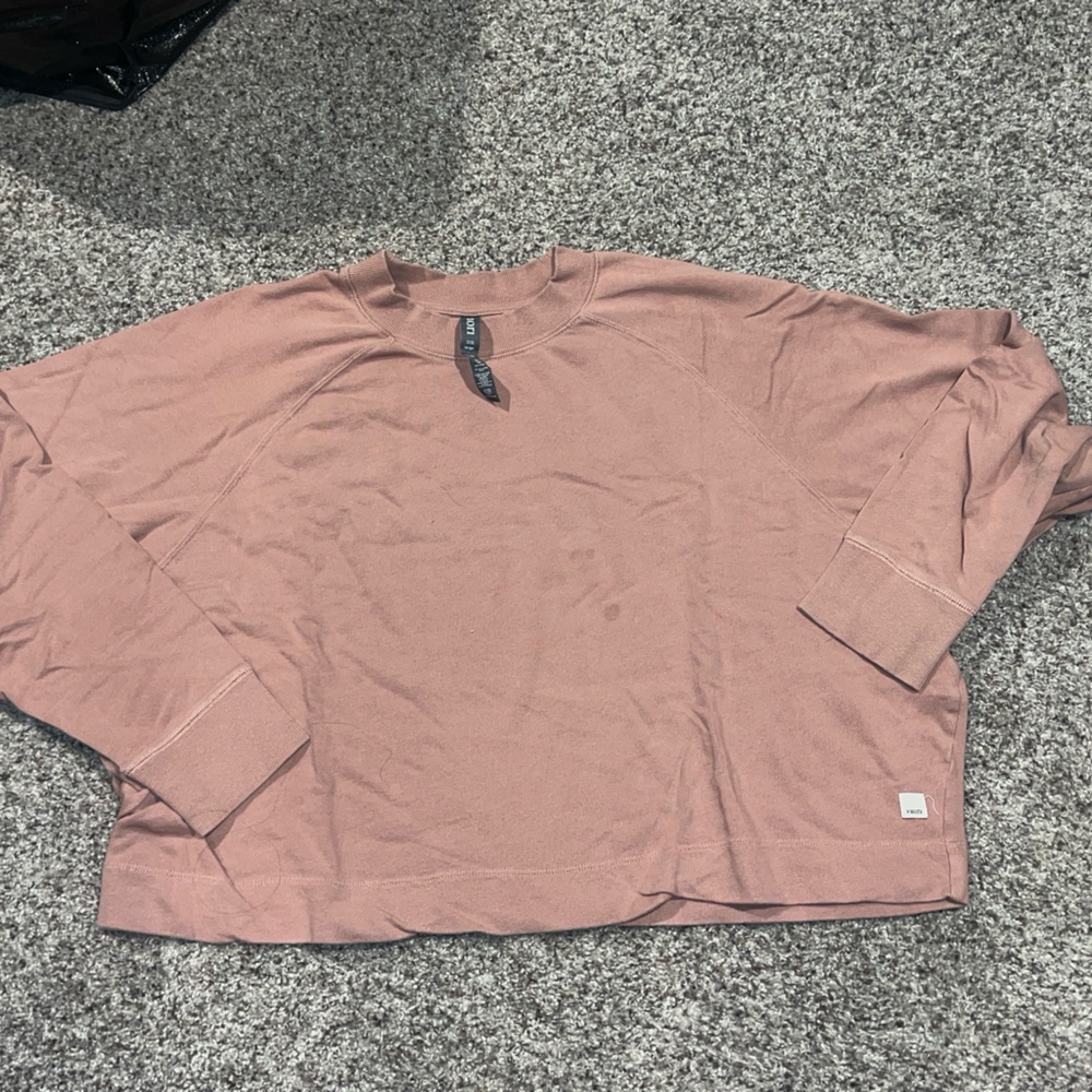 Vuori Cropped crewneck size large